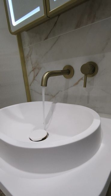 luxury tap and basin