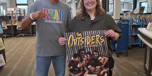 The R E A D Foundation USA presents The Outsiders poster at Bullitt County Public Library.