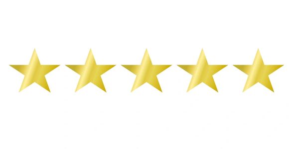 5 gold stars