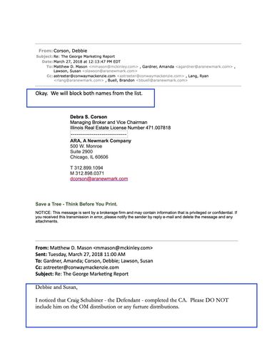 Senior loan summary terms and returns