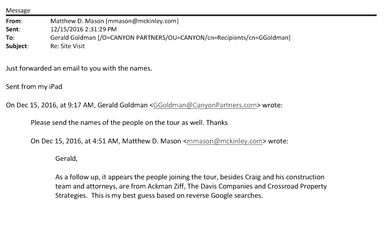 Packard Square emails