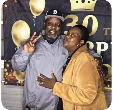 Picture of my mother & father I lost me father last year in April everything I do is dedicated 2 him