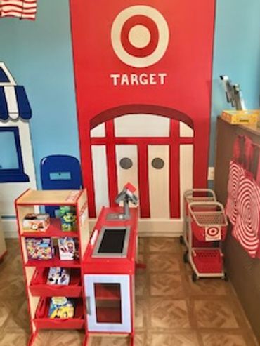 Pretend Target store for children