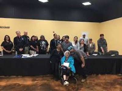 FEMA-Tribal Agreement signing with Resighini Rancheria