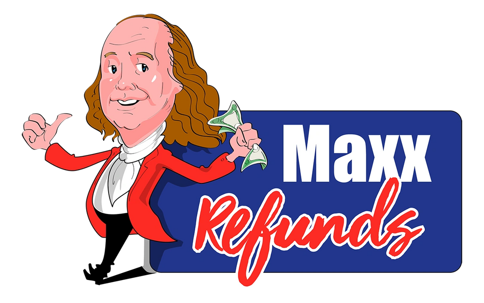 Maxx Refunds Tax Preparation Service Logo
