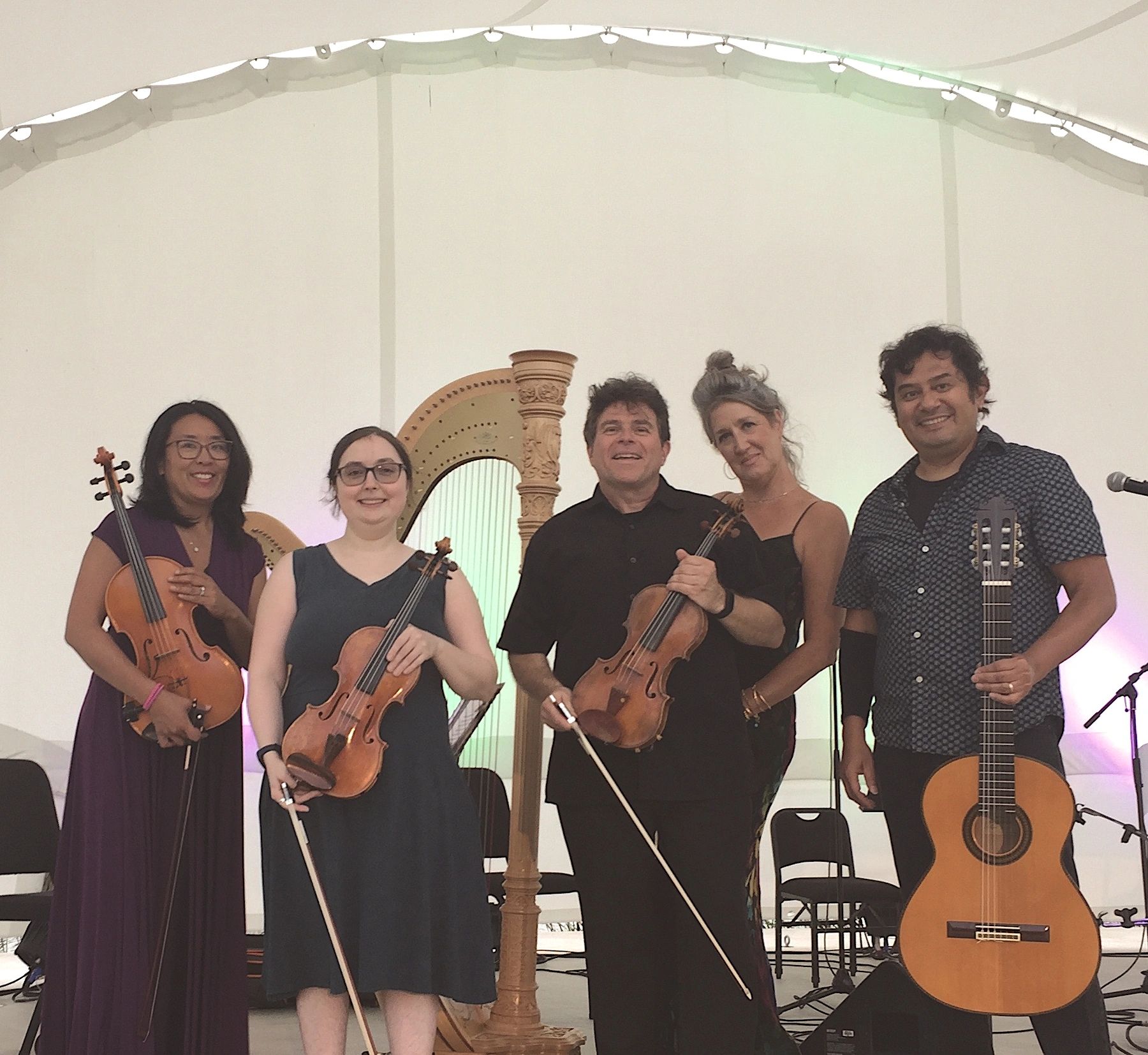 pictured: Ai Ishida Melby, Hanna E. Barton, Edgar Gabriel, Tija Danilovics, Steven Vazquez