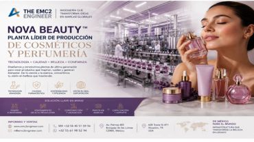 Planta líder en producción de cosméticos y perfumería con tecnología avanzada.