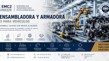 Fábrica automatizada de ensamblaje y armadora de motores para vehículos.