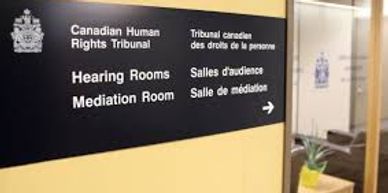 Candian Human Rights Tribunal sign