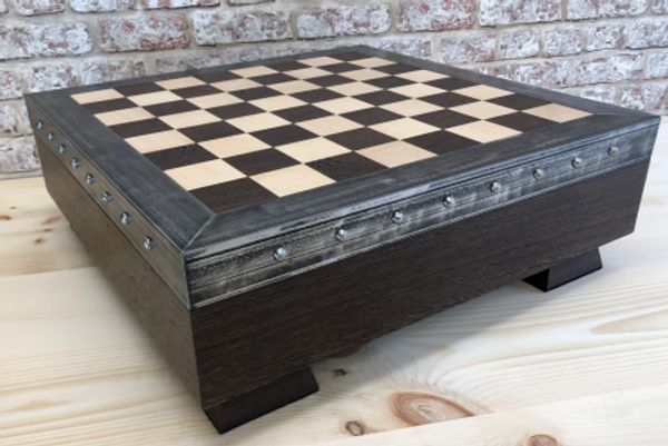 Chess Board made from Wenge & Sycamore