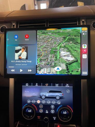 Android 2022 Range rover L405 system