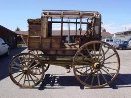 Conservation: Stage Coach - Mud Wagon before conservation