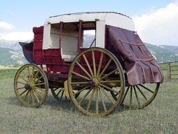 Conservation: Stagecoach - Mud Wagon after conservation