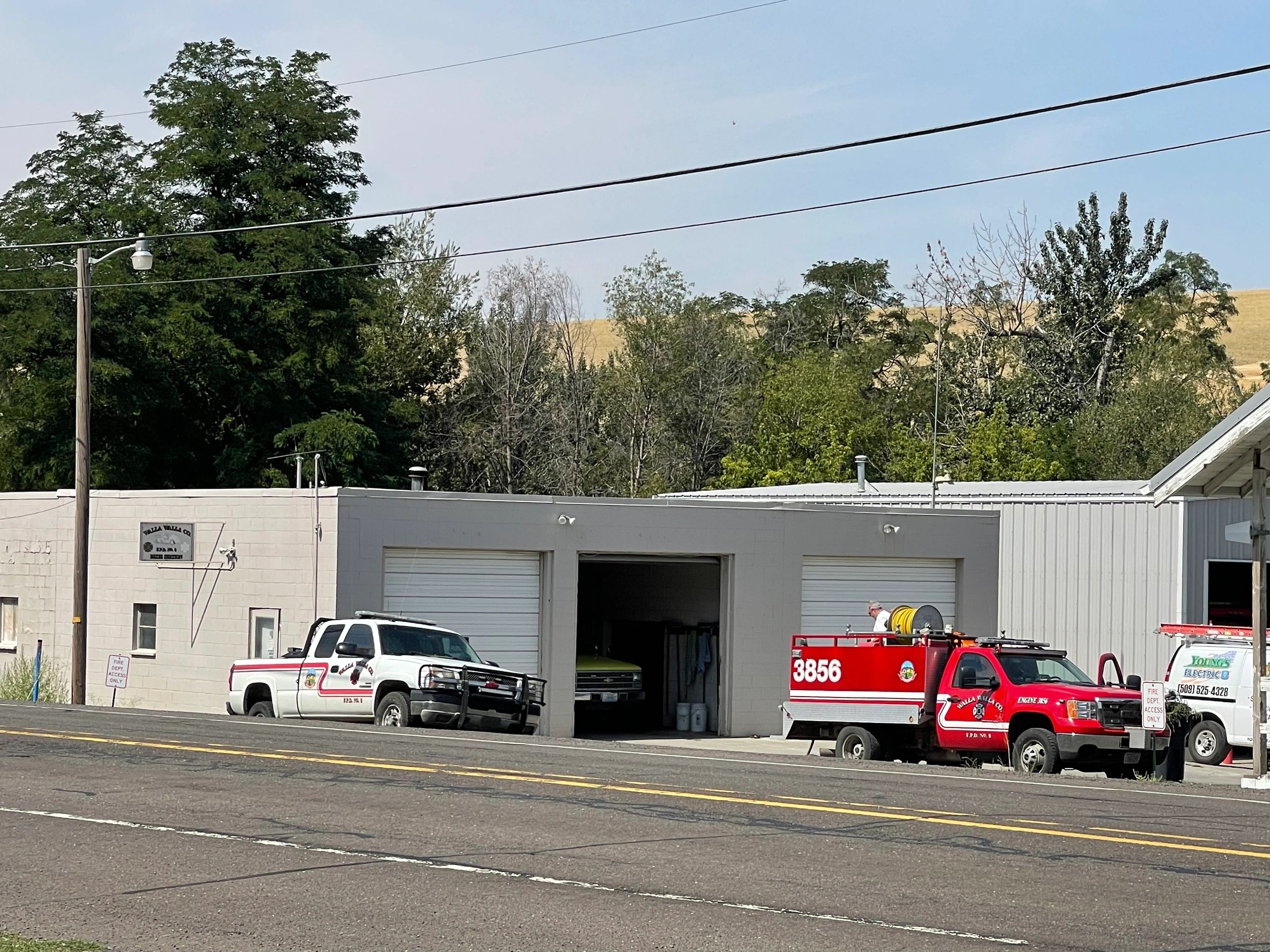Walla Walla county fire district 8 Station 1