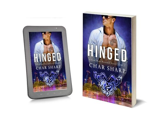 Hinged, Char Sharp, Soul Mate Rescued, Romantic Suspense, mystery, cyberthriller, abduction, amnesia