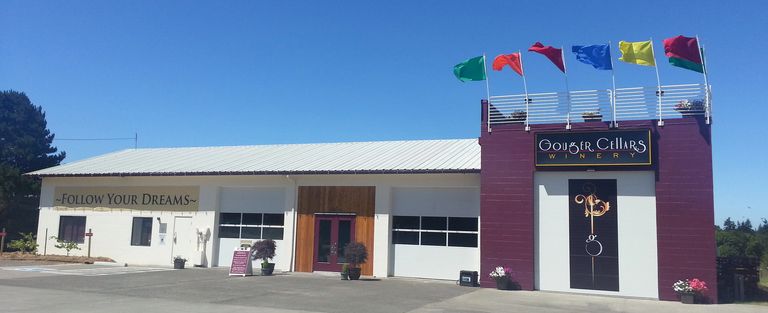 Gouger Cellars remodeled and moved into this beautiful Firehouse with rooftop seating in 2012