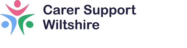 Logo for Carer Support Wiltshire with colorful human figures.
