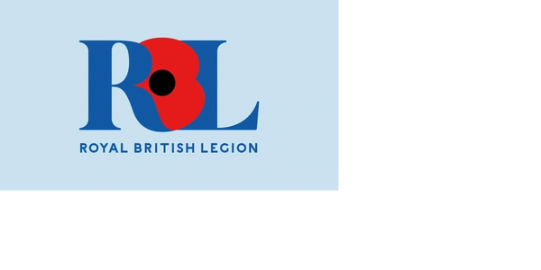 Logo of the Royal British Legion featuring a red poppy.