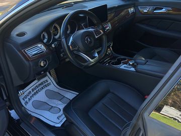 interior detail on a Mercedes 