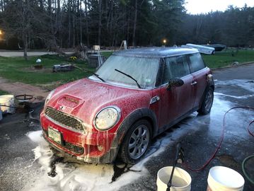 Exterior car wash 