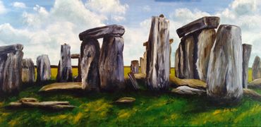 Stonehenge
Acrylic, 36" X 18"
$645