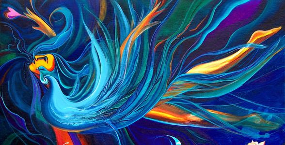 Laura V. Rodriguez, Cuando Sueño, Holy Spirit guiding woman, reaching for love