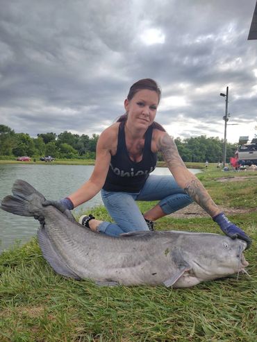 Triangle Fishing Lakes Large Catfish