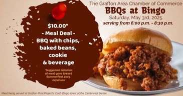 Grafton Area Chamber of Commerce BBQ Meal Grafton Parks and Recreation Grafton North Dakota