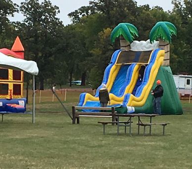 Jump and Slide Inflatables Grafton Corn Maze Grafton Parks and Recreation Grafton North Dakota