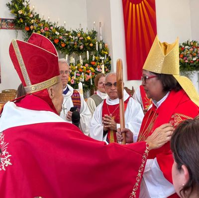 January 2025
Bishop Medardo Gómez
Bishop Paul Erickson
Rev. Rafael Malpica Padilla
Bishop Guadalupe