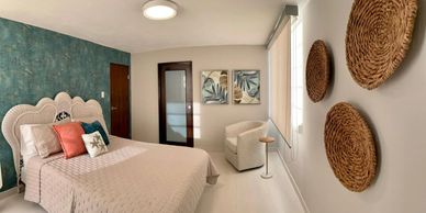 Create a peaceful and restful sanctuary with our expert bedroom design services. From custom bed fra