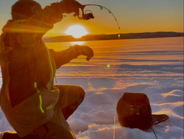 Alaska Ice Fishing