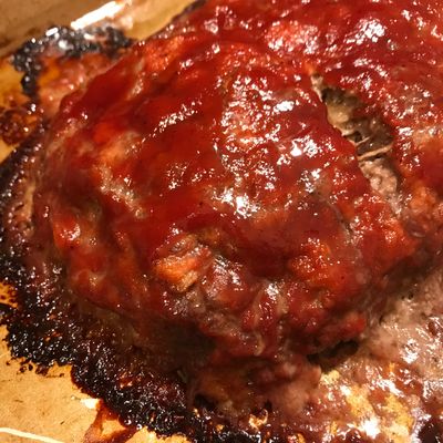 Meatloaf Glaze made with Coffee Syrup