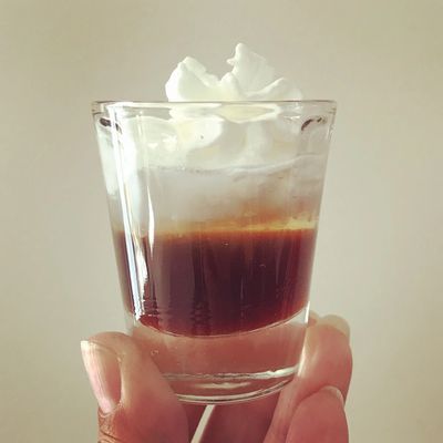 cocktail with Coffee Syrup