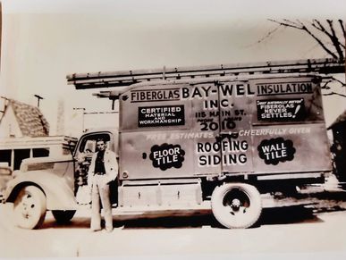 Our Founder, Bob Wells, after founding his roofing company in Florida in 1958