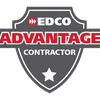 MRHQ is a certified Metal Shingle Installer by EDCO Products with an EDCO Advantage Contractor badge