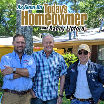 We were featured on Today's Homeowner with Danny Lipford installing Metal Roofs in Fairhope & Mobile