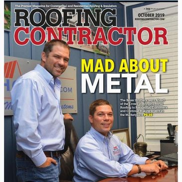 Metal Roofing HQ is the 1st roofing company in Alabama to make the cover of roofing contractor mag.