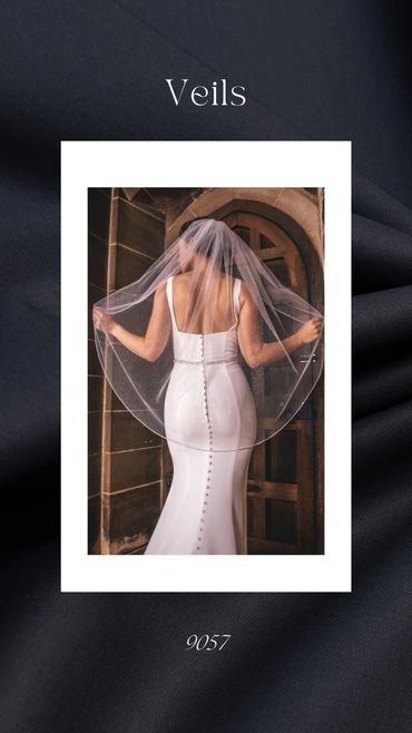 Veil, bride, single tier, glitter, sparkle