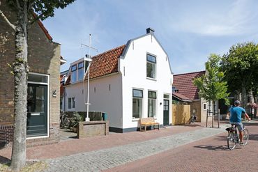 net voordat het bordje Eilandhuisje op de gevel kwam :)