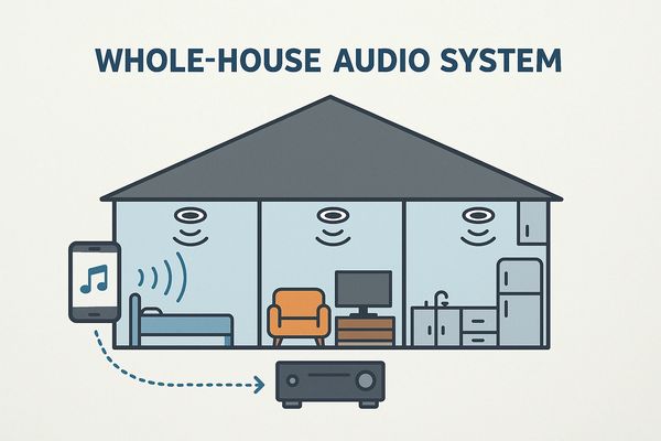 Whole House Audio Systems Installation