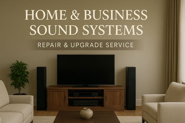 Home and business sound systems repair and upgrade service