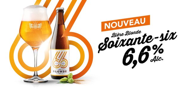 Bière 66 de Bouillon en Belgique, la soixante six est belge et artisanale