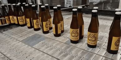 Conditionnement : mise en bouteille de la bière 66 triple