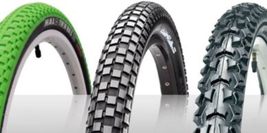 Larger tires are recommended when riding both the C&O Canal and the Great Allegheny Passage