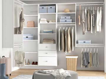 affordable custom closet and luxurious Walk-in closet installation Ottawa renovation