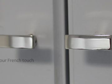 Kitchen and bathroom Cabinet refinishing with knobs and pulls renovation Ottawa