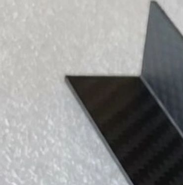15*15*1000mm/2000mm , 1mm/2mm thickness carbon fiber L shape profile
25*25*1000mm/2000mm , 1mm/2mm/3