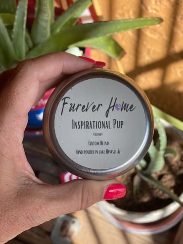 Inspirational Pup Scented Candle