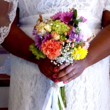 brides bouquet, wedding flowers by Rev Pam, Pams-wedding-flowers, budget-priced-wedding-flowers